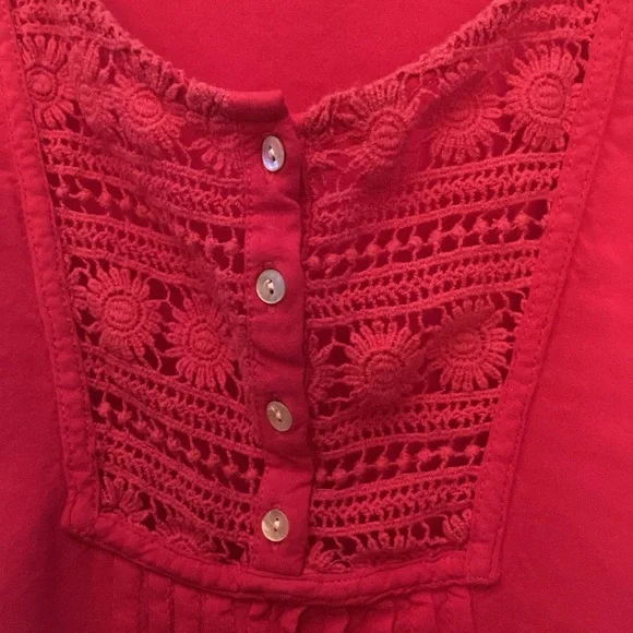 🌷5/$25 Maurice's hot pink tank-medium - Picture 2 of 6